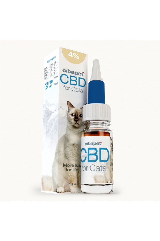 CBD Olej 4% Pro Kočky