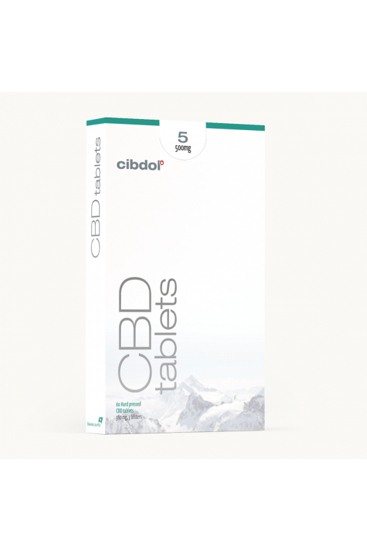 CBD Tablety 5% (500 mg)