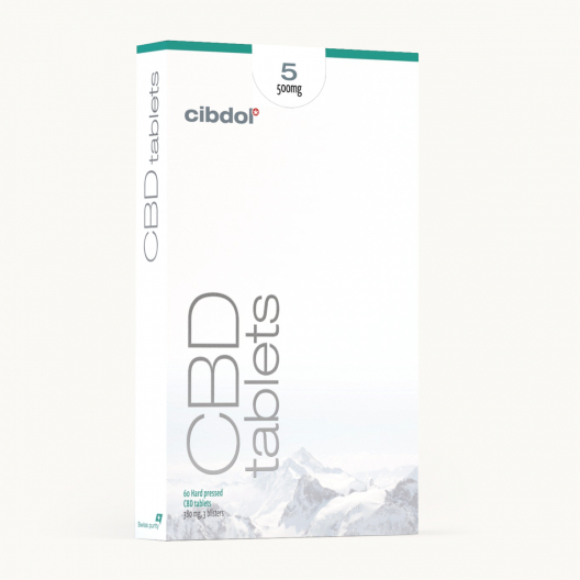 CBD Tablety 5% (500 mg)