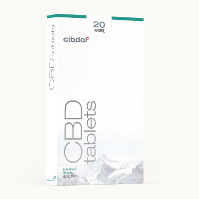 CBD Tablety 20% (2000 mg)