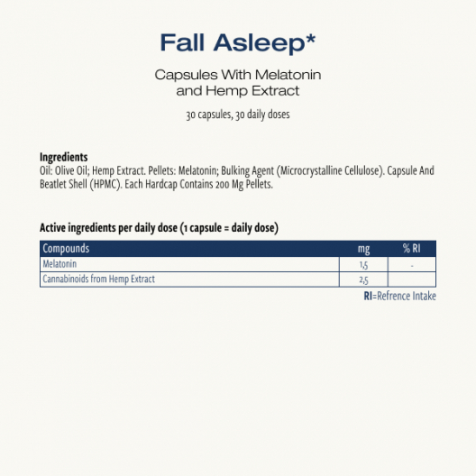 Fall Asleep Kapsle