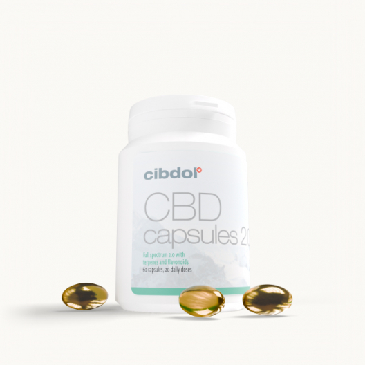 CBD Gelové Kapsle 40% (4000 mg)