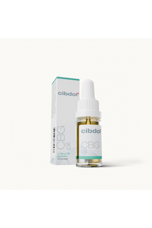 5% CBG a 2,5% CBD Olej 