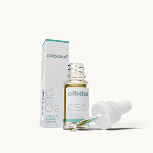 5% CBG a 2,5% CBD Olej 