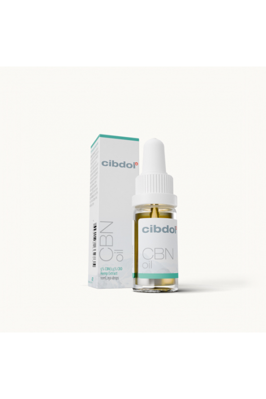 5% CBN a 2,5% CBD Olej