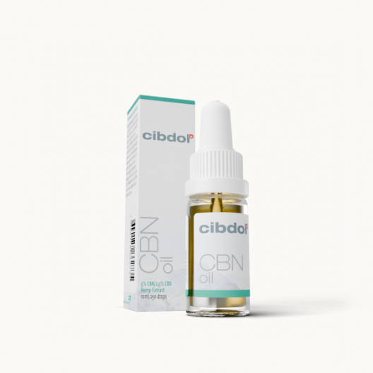 5% CBN a 2,5% CBD Olej