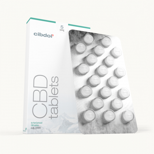 CBD Tablety 5% (500 mg)