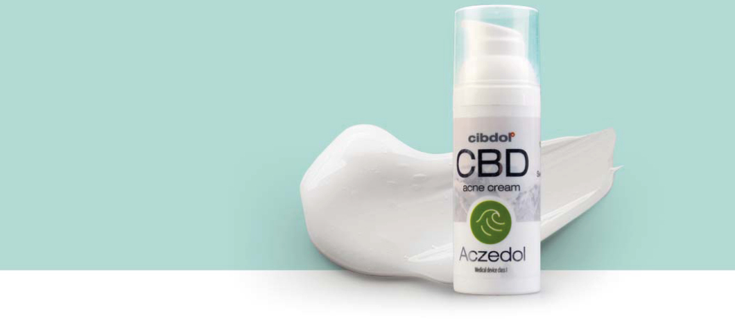 CBD proti akné